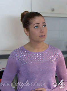 SoapStyle.co.uk - Hollyoaks - Maxine's Lilac / Purple Jumper