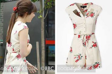 Poppy Meadow EastEnders rose print playsuit Poppy Meadow EastEnders rose print playsuit
