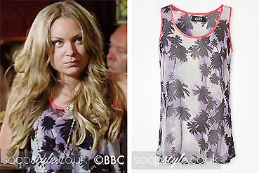 The vest top worn on EastEnders by Roxy The vest top worn on EastEnders by Roxy