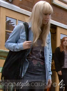 SoapStyle.co.uk - Hollyoaks - Ash Kane's Studded Denim Shirt - 8th October