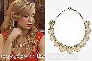 Eva Price’s Gold Heart Necklace