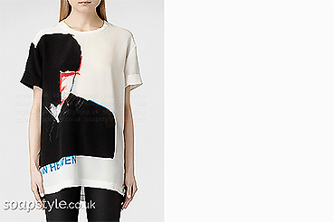 Carla Connor heaven t-shirt in Coronation Street