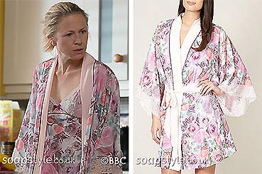 Linda EastEnders floral night gown