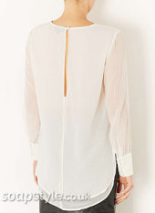 SoapStyle.co.uk - Corrie - Carla's White Layered Top - Back