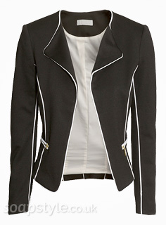 Tracy's Black & White Jacket - Corrie - SoapStyle