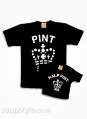 Pint & Half Print Tee