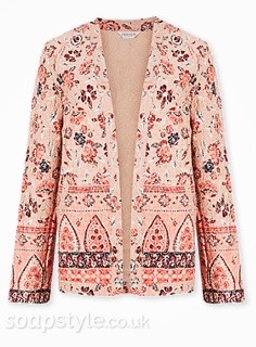 Cathy’s Pink Floral Jacket