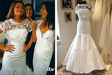 Carla & Kate’s Wedding Dresses in Coronation St