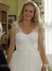 Linda Carter's Wedding Dress in EastEnders - Exclusive - SoapStyle