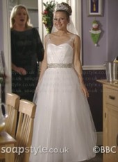 Linda's Wedding Dress in EastEnders - SoapStyle