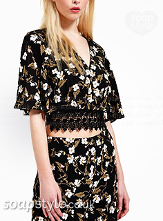 Maxine’s Floral Tie Tee