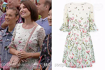 Honey Mitchell floral dress in EastEnders