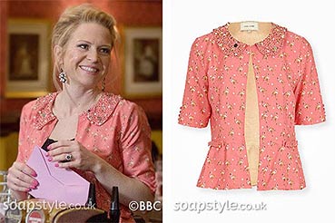 Linda’s Pink Flamingo Jacket on EastEnders