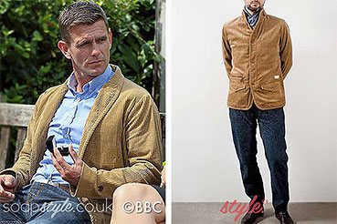 The corduroy jacket worn by Jack Branning in EastEnders