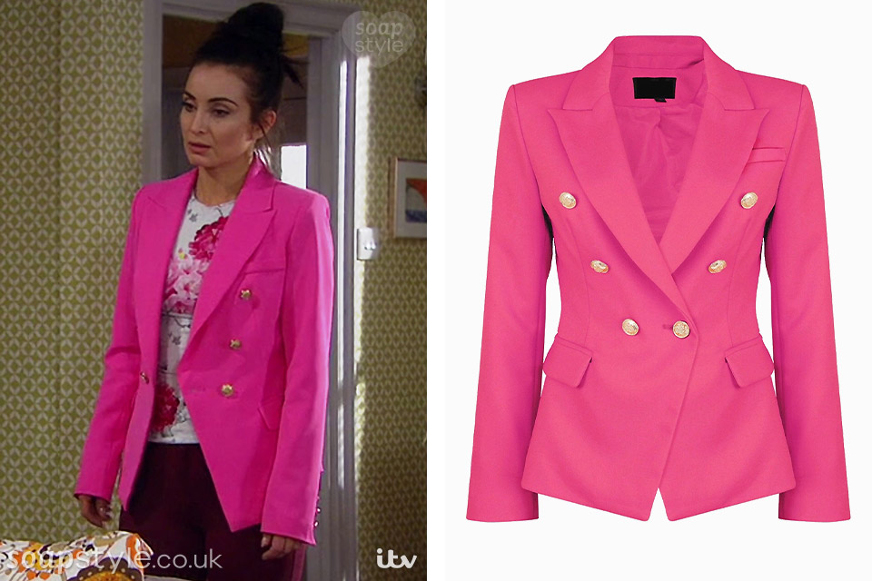 Leyla Pink / Fuchsia Jacket on 