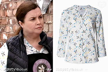 Coronation Street Mary bird blouse / shirt Coronation Street Mary bird blouse / shirt