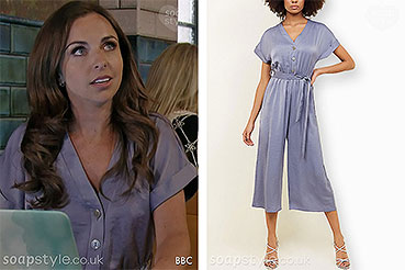 Ruby EastEnders Clothes: Light Blue Jumpsuit