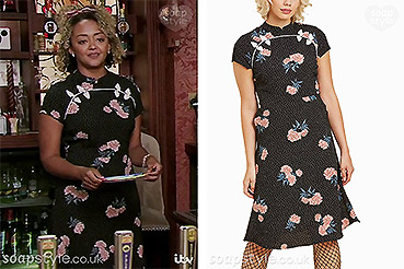 The floral dress Emma wears on Coronation Street