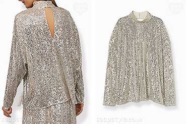 Gaby Roslin Sequin Top – The Apprentice