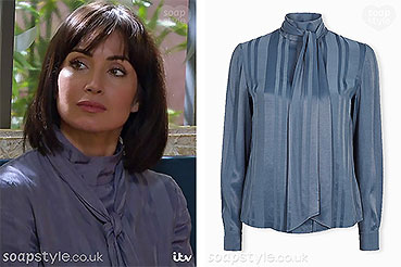 Leyla’s Blue Blouse in Emmerdale