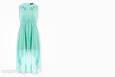 Sienna mint green dress worn on Hollyoaks