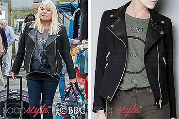 Sharon’s Biker Jacket in EastEnders