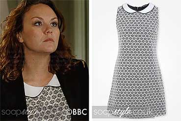 Janine EastEnders Clothes - Collar Dress