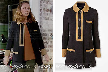 Janine EastEnders wardrobe - Janine's coat