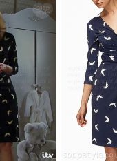 Bernice in Emmerdale bird dress