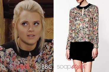Lucy Beale EastEnders clothes floral top Lucy Beale EastEnders clothes floral top