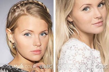 Lucy Beale cat stud earrings in EastEnders