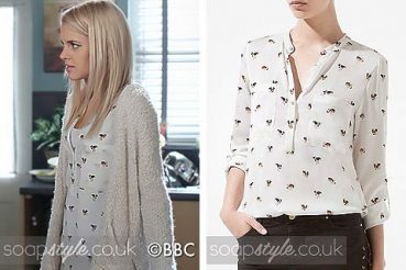 Lucy Beale in EastEnders puppy dog blouse Lucy Beale in EastEnders puppy dog blouse