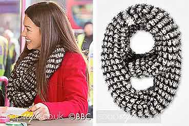 Stacey Scarf Snood in EastEnders